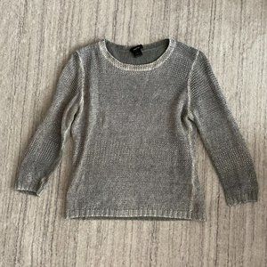 Avant Toi Grey and Silver Light Sweater Size M